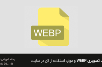 فرمت تصویری webp و موارد استفاده از آن در سایت