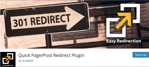 افزونه وردپرس Quick Page/Post Redirect Plugin