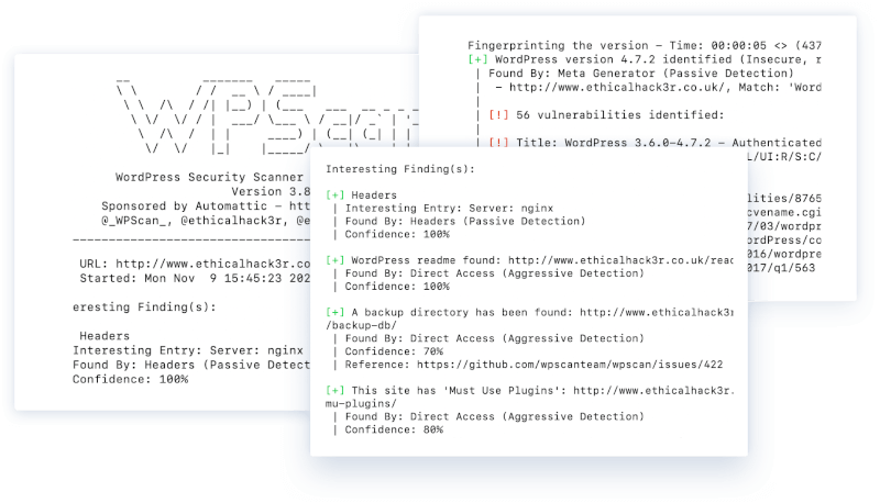 افزونه WPScan برای اسکن وردپرس