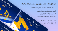 دمو فارسی سایت رباتیک برای قالب وردپرس Divi