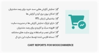 افزونه Cart Reports for WooCommerce – گزارش ها سبد خرید